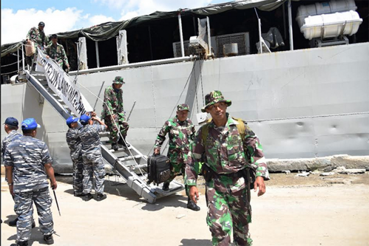 Sebanyak 2.500 Pasukan Tempur TNI-AL Latihan Di Kalbar