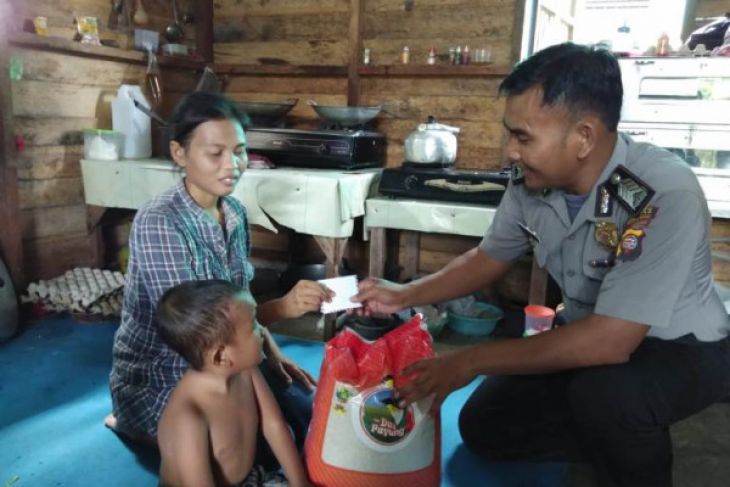 Bripka Toni sisihkan gaji untuk santuni anak yatim