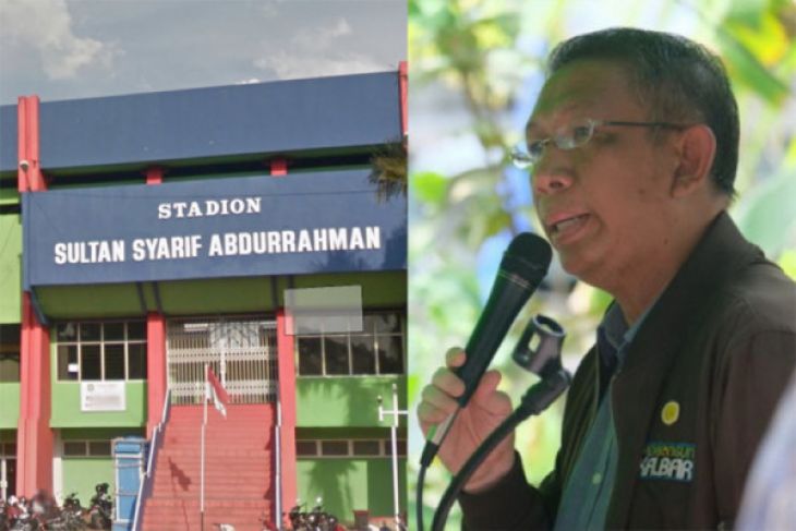 Sutarmidji akan benahi Stadion Sultan Syarif Abdurrahman