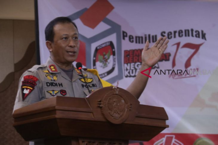 Polda Kalbar gelar rapat koordinasi pengamanan Pemilu 2019