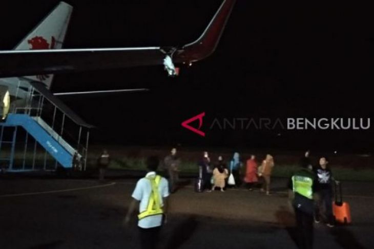 Pesawat Lion Air tabrak tiang di Bengkulu