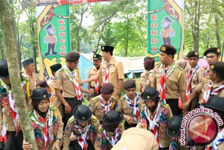 Kwarcab Gerakan Pramuka Tala Gelar Perkemahan Besar