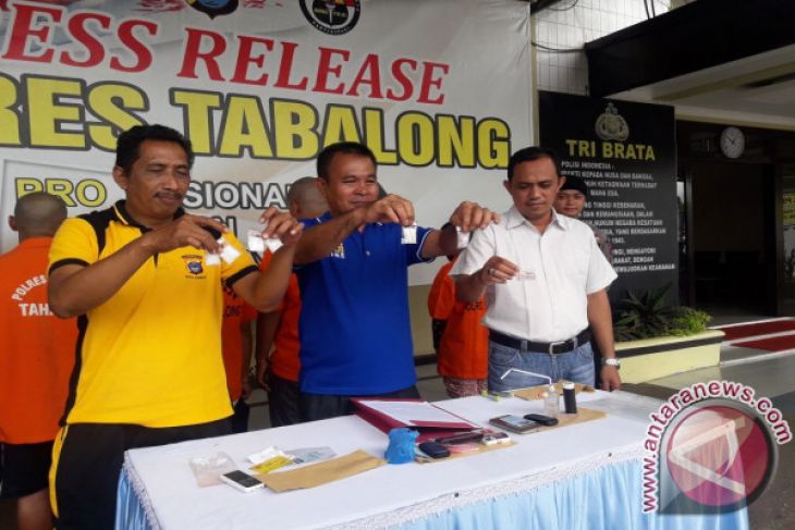 Polres Tabalong Ringkus Empat Pengedar Narkoba