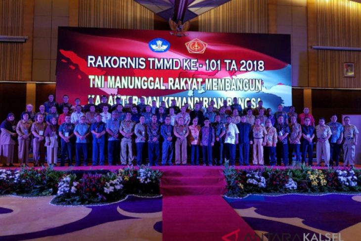 Kodim 1022 Hadiri Rakornis Se Indonesia