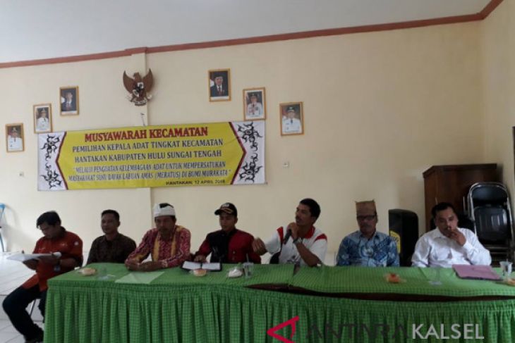 31 Balai Ikuti Pemilihan kepala adat Se-Kecamatan Hantakan