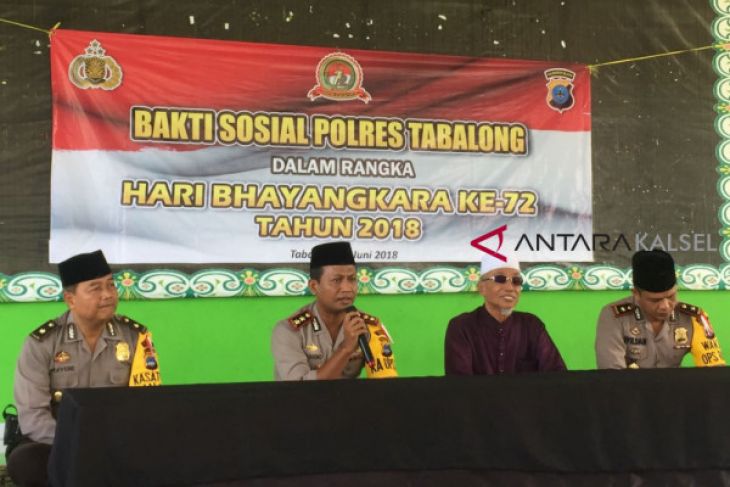 Polres Tabalong gelar bakti sosial ke pesantren
