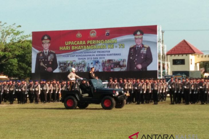 Polda Kalsel siap amankan Kamtibmas 2018-2019