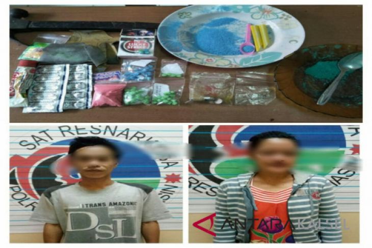 Polisi tangkap suami istri produksi ekstasi palsu