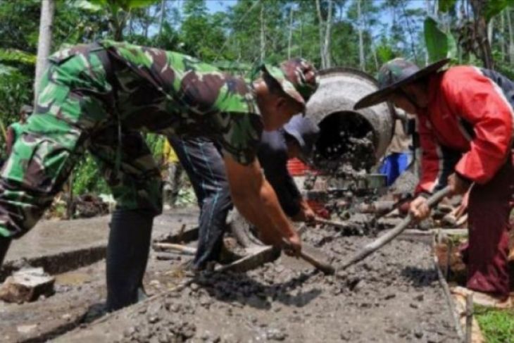 Pj Bupati Buka TMMD Ke -102 Kodim 1010 Rantau