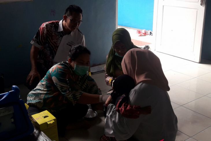 MR Immunization in Banjarmasin continues