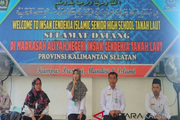 Puskesmas Pelaihari Sosialisasi GERMAS di MAN IC