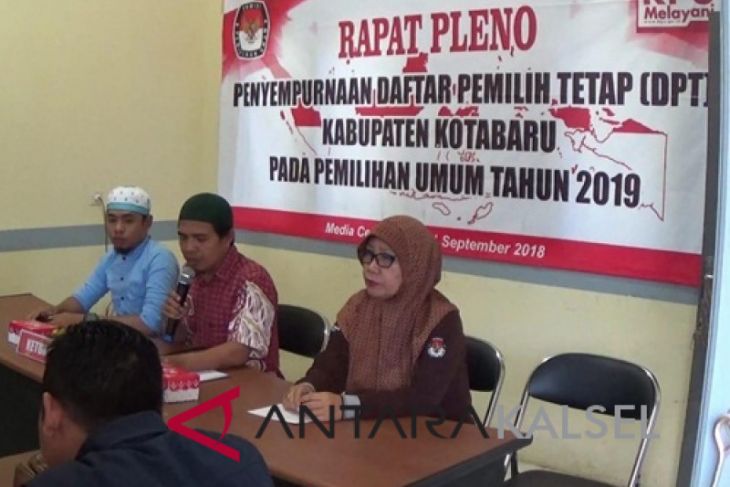 8.722 pemilih di dpt kotabaru disinyalir ganda