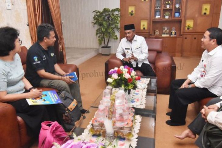 Rombongan Unicef Sowan Ke Martapura