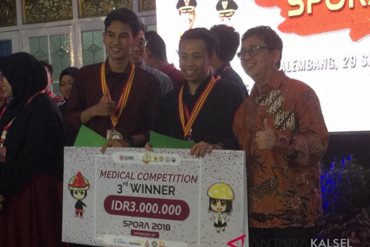 Fakultas Kedokteran ULM juara tiga SPORA 2018