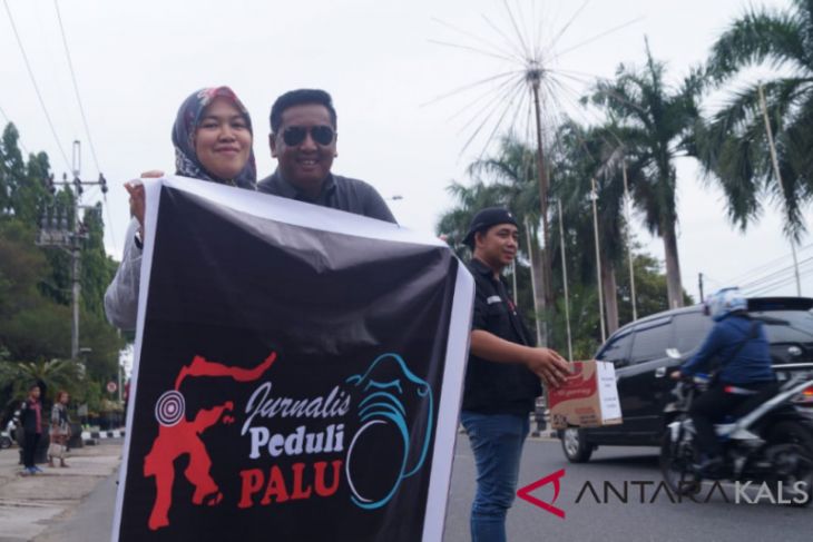 Jurnalis Banjarbaru galang bantuan korban gempa Palu