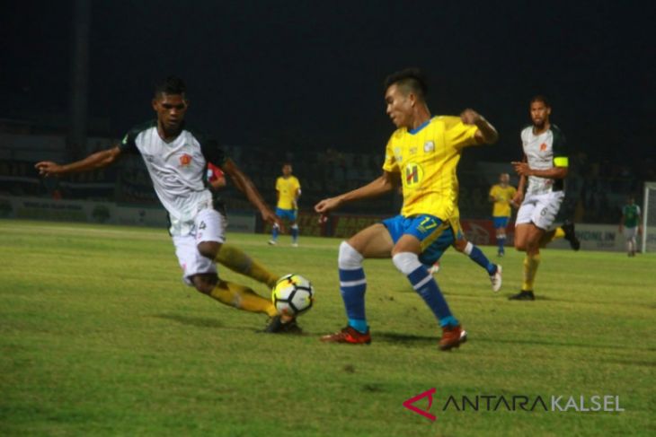 Sepak bola - Barito akhirnya petik tiga poin