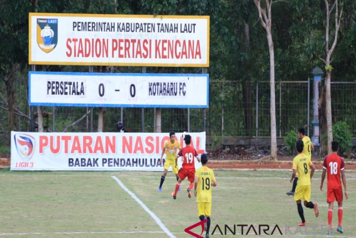 Persetala menangi pertandingan melawan Kotabaru FC