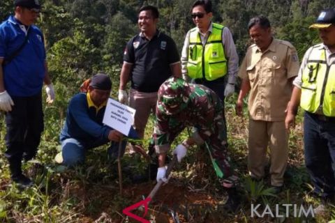 Kodim 0904 Paser Tanam 800 Pohon