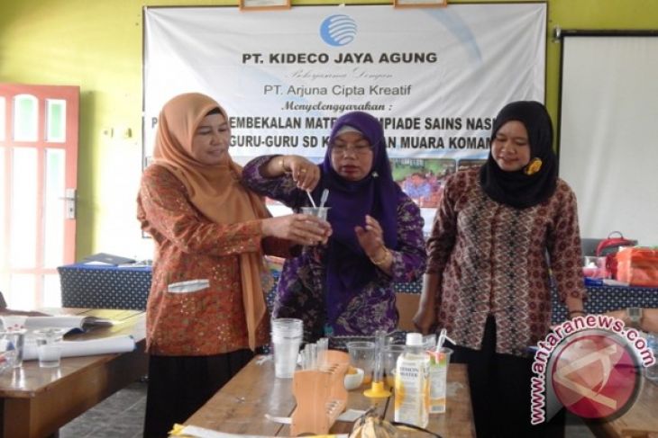 Kideco Gelar Pelatihan Pembekalan OSN di Muara Komam