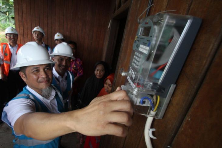 Listrik PLN sudah sampai Kampung Pilanjau Berau
