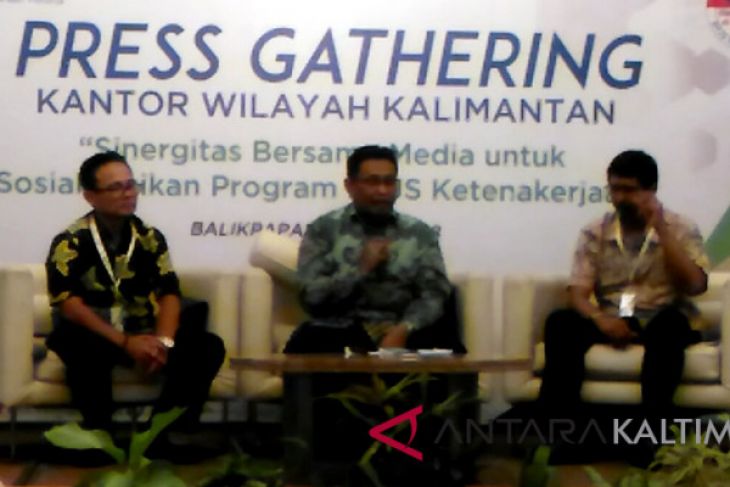 3,4 juta pekerja se-Kalimantan belum terdaftar BPJS-TK