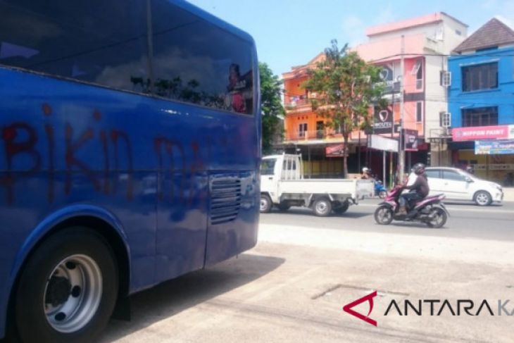 Tim terpuruk, bus Persiba jadi korban vandalisme