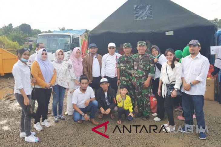IPDP Kaltim serahkan bantuan untuk korban gempa