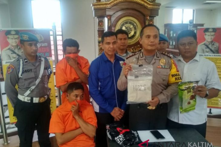 Polresta Samarinda Ungkap Peredaran Sabu-Sabu Satu Kilogram