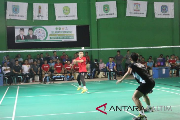 Balikpapan Kuasai Medali Bulutangkis , Kutim Curi 1 Emas, 1 Perak