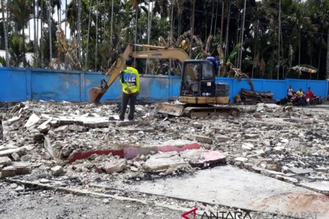 Gereja Santa Laurensius Wondama merugi Rp 1,5 miliar akibat kebakaran