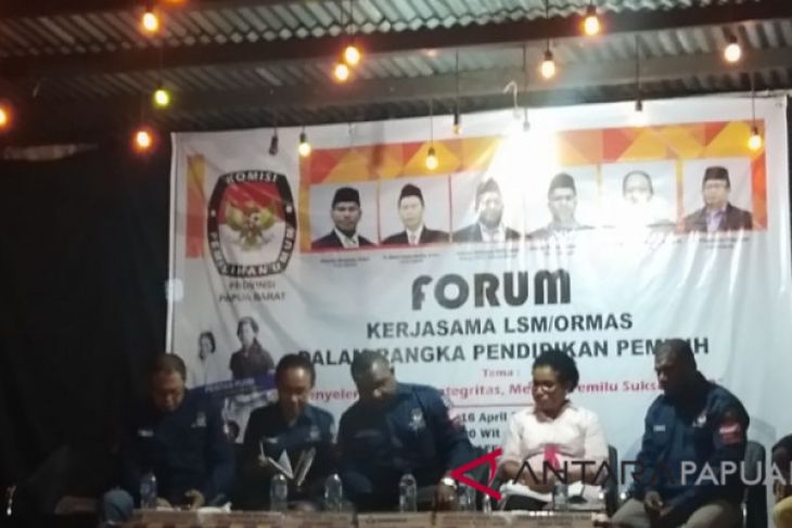 KPU Pacu Partisipasi Pemilih Papua Barat