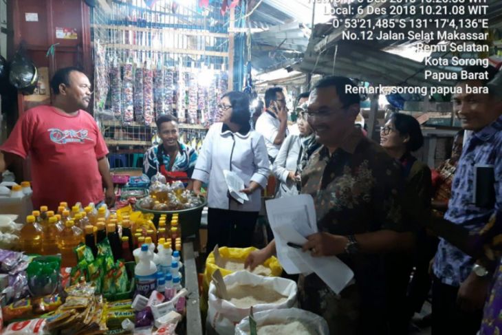 Kemendag gelar operasi pasar di Sorong