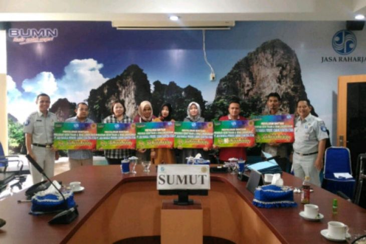 Jasa Raharja sumut bantu 22 pengusaha UKM
