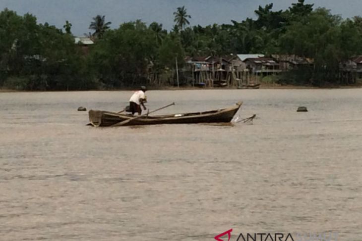 Kapal boat kayu Wakapolres Labuhanbatu tenggelam