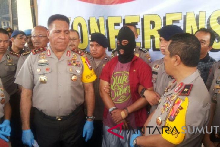 Polda Sumut amankan perwira penembak adik ipar