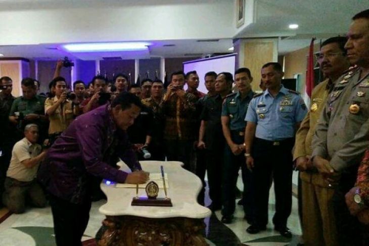 Bupati Samosir teken nota kesepahaman APIP