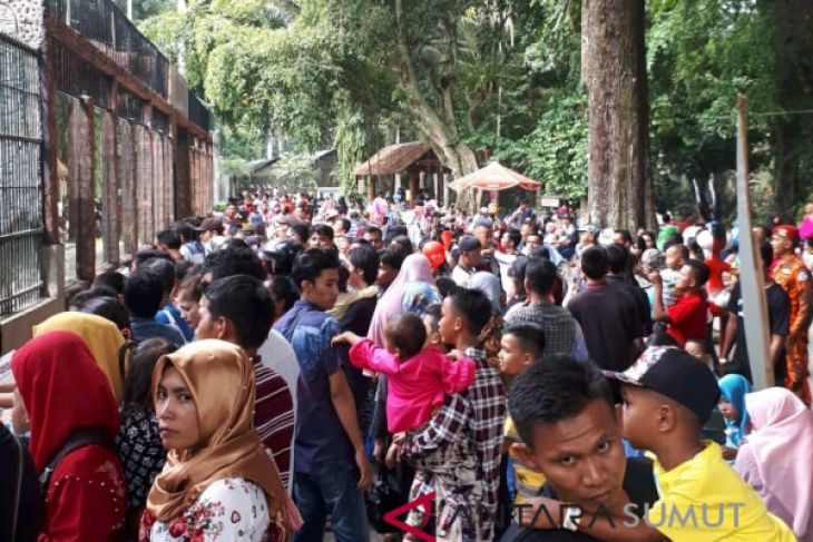 Kunjungan Taman Hewan Pematangsiantar 38.794 orang