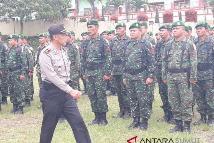 Polisi gelar serpas pam tps