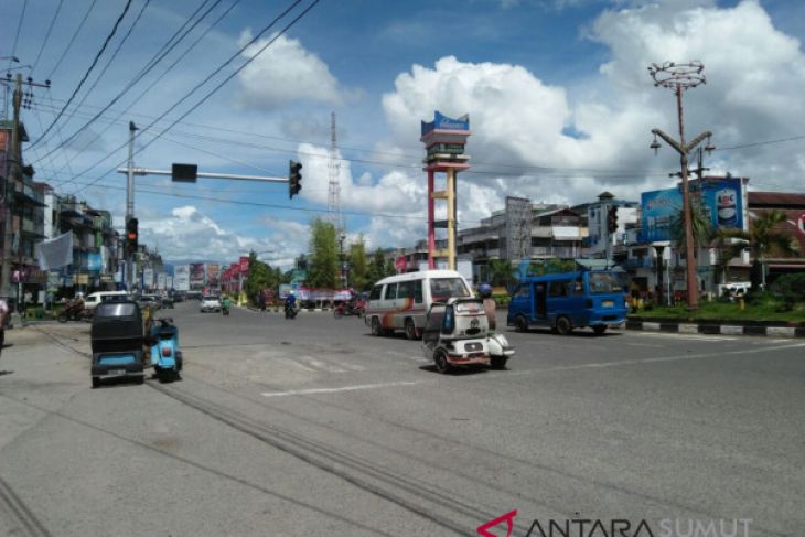 Traffic Light di sejumlah lokasi di Padangsidimpuan tidak berfungsi