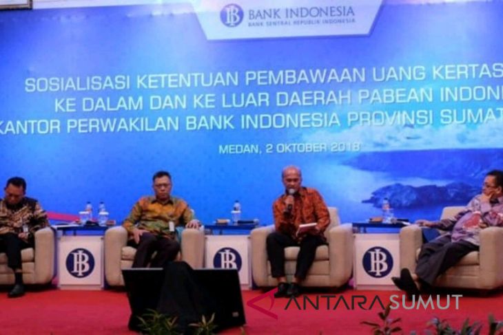 BI ingatkan ada sanksi bawa uang asing