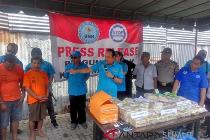 90 persen penyeludupan narkotika melalui jalur laut