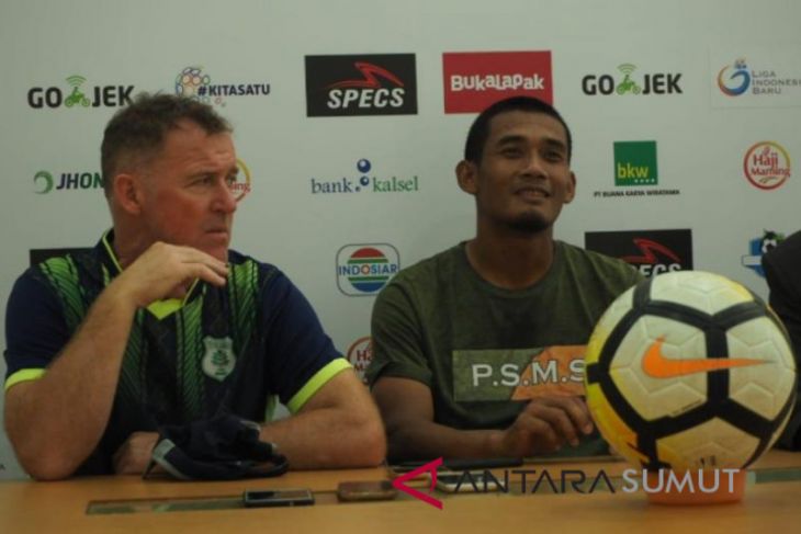 PSMS incar poin lawan barito Putra