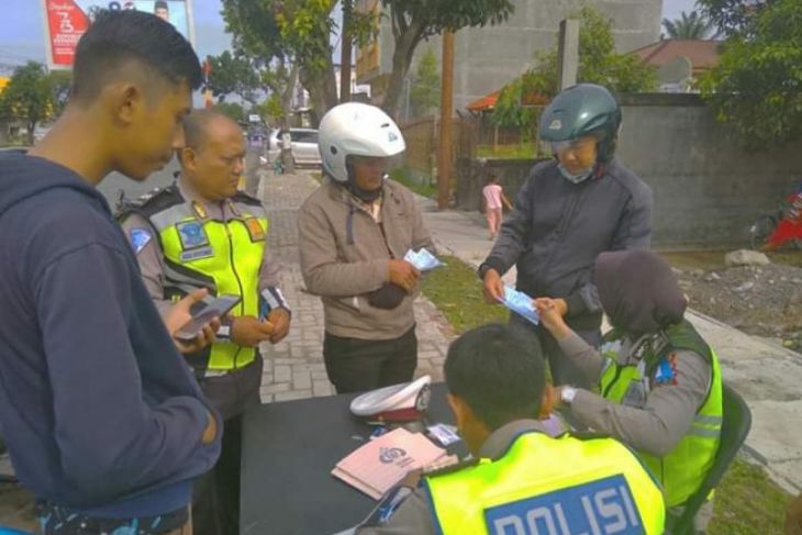 Operasi Zebra Polres Langkat tindak 2.238 pelanggar
