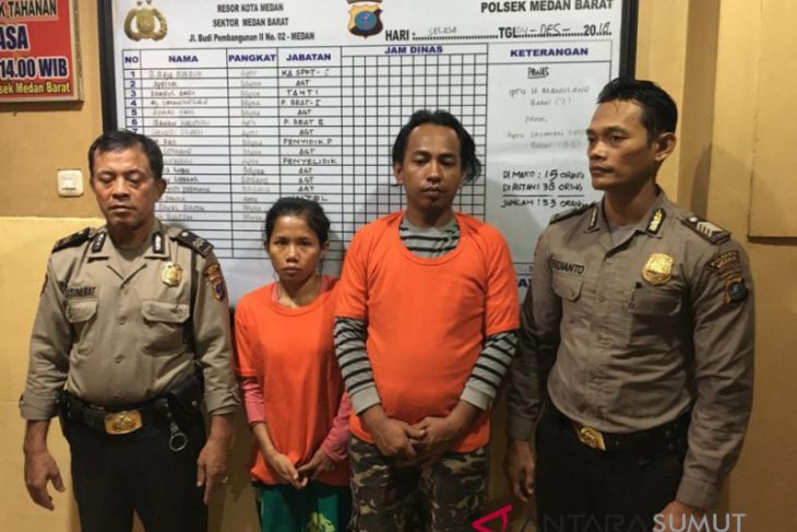 Polisi ringkus pasutri pencuri di rumah ibadah