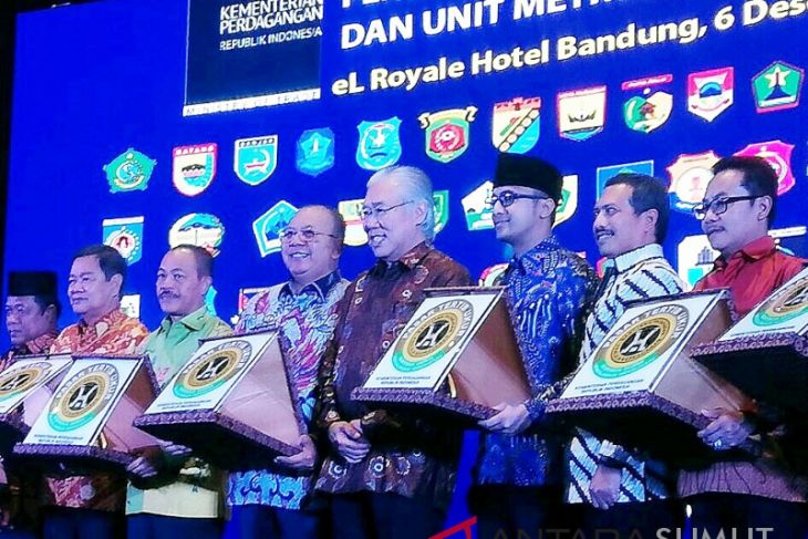 Serdang Bedagai terima penghargaan Pasar Tertib Ukur