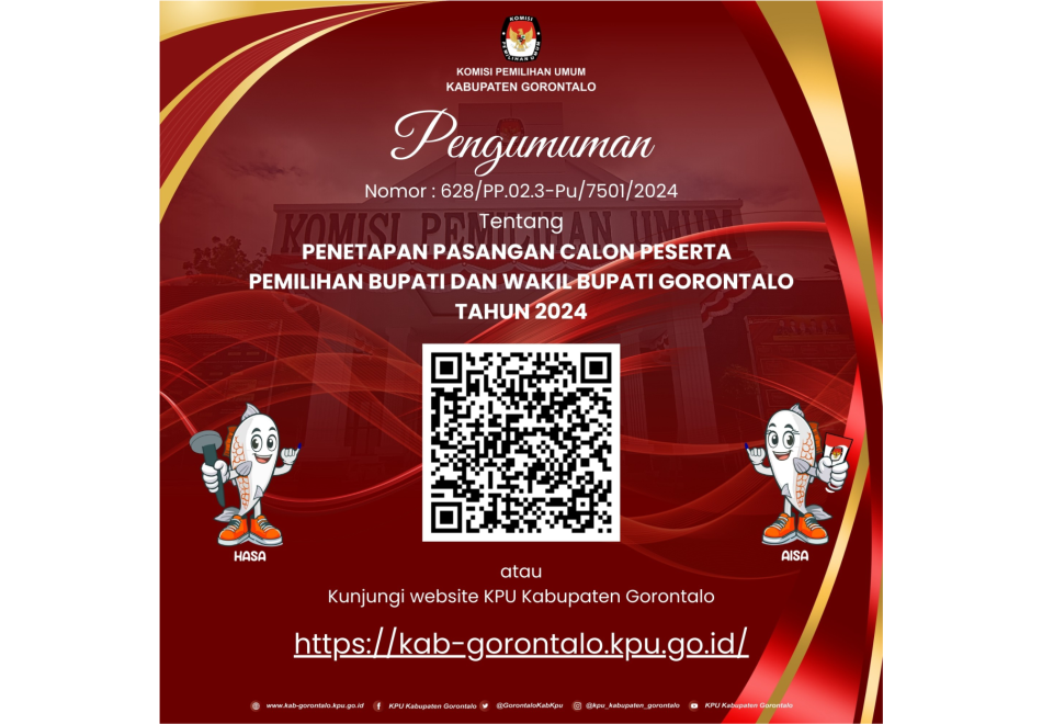 PENGUMUMAN KPU KABUPATEN GORONTALO