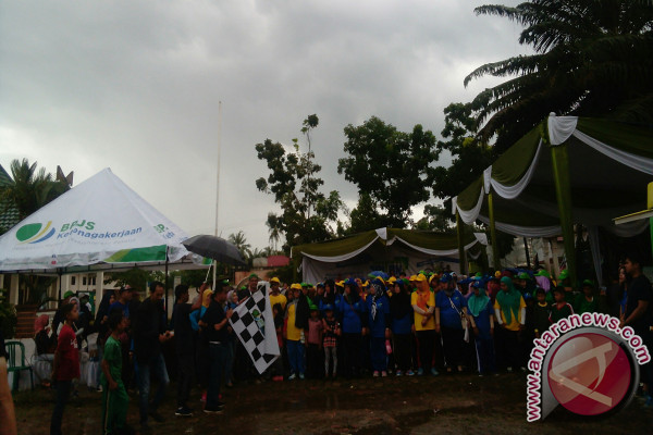 BPJS Ketenagakerjaan Jambi Sosialisasi Program Melalui Jalan Sehat