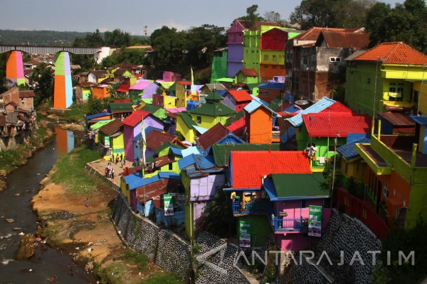 Jembatan Kampung Warna Warni-3G Malang segera 