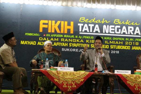 Fikih Tata Negara Dibedah di Ponpes Salafiyah Syafi'iyah Situbondo