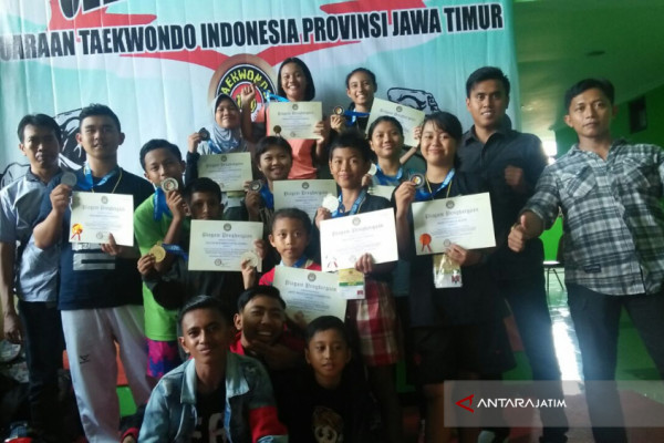 Sembilan Atlet Taekwondo Situbondo Raih Medali
